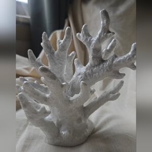 White Coral Decorative Sculpture